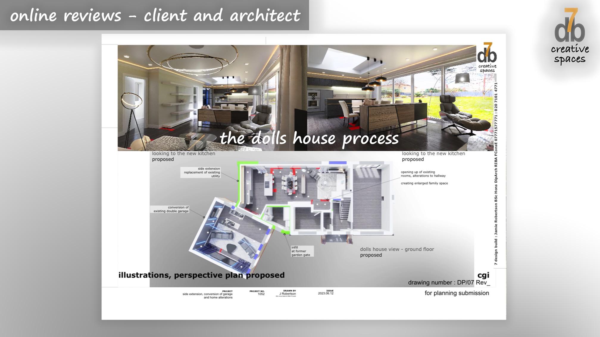 dolls house process interior and exterior cgi